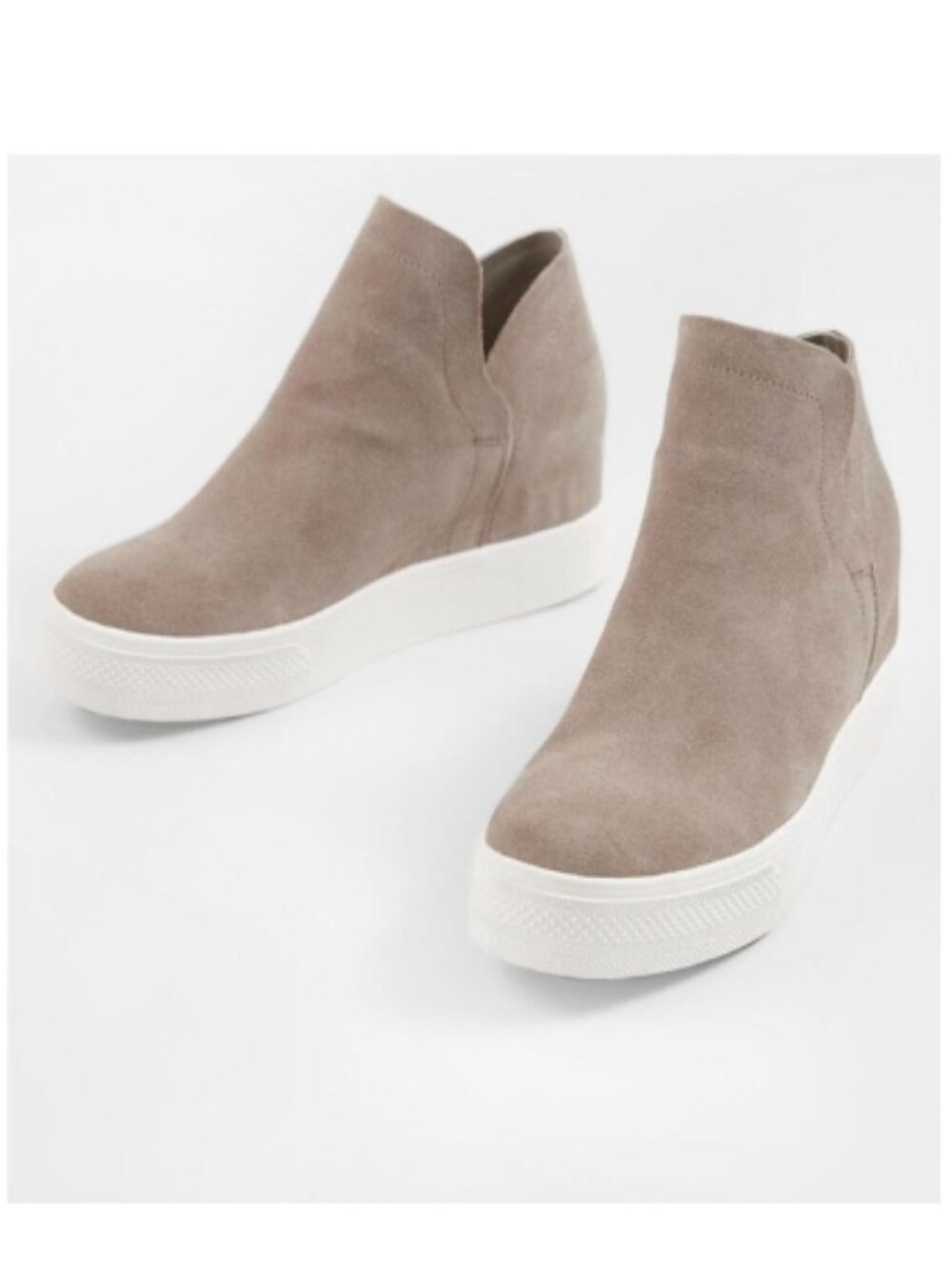 Steve Madden Wrangle Tan Suede Platform Shoes